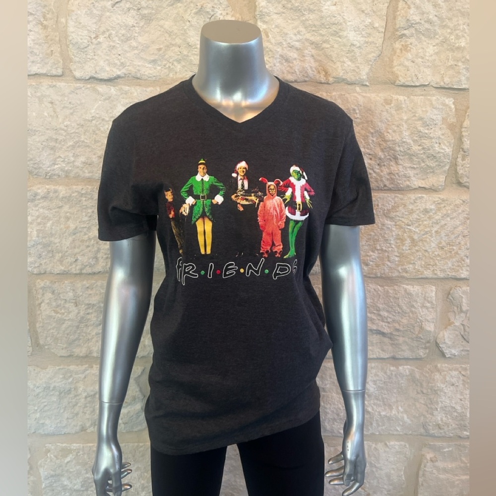 Christmas Friends Mashup Tee | Grinch, Elf & Christmas Story | NWT